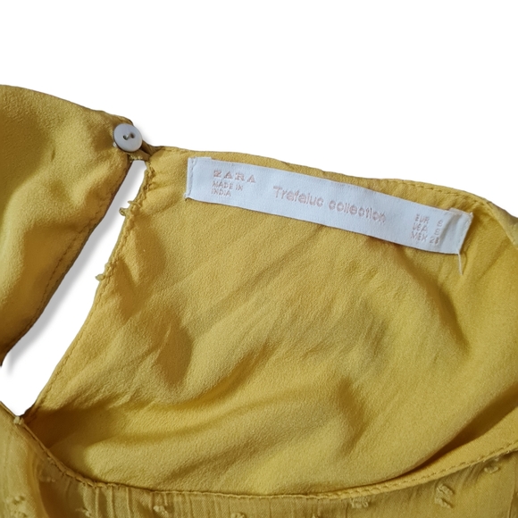 Size- S, ZARA Embroidered mesh jumpsuit dress. - Picture 6 of 10